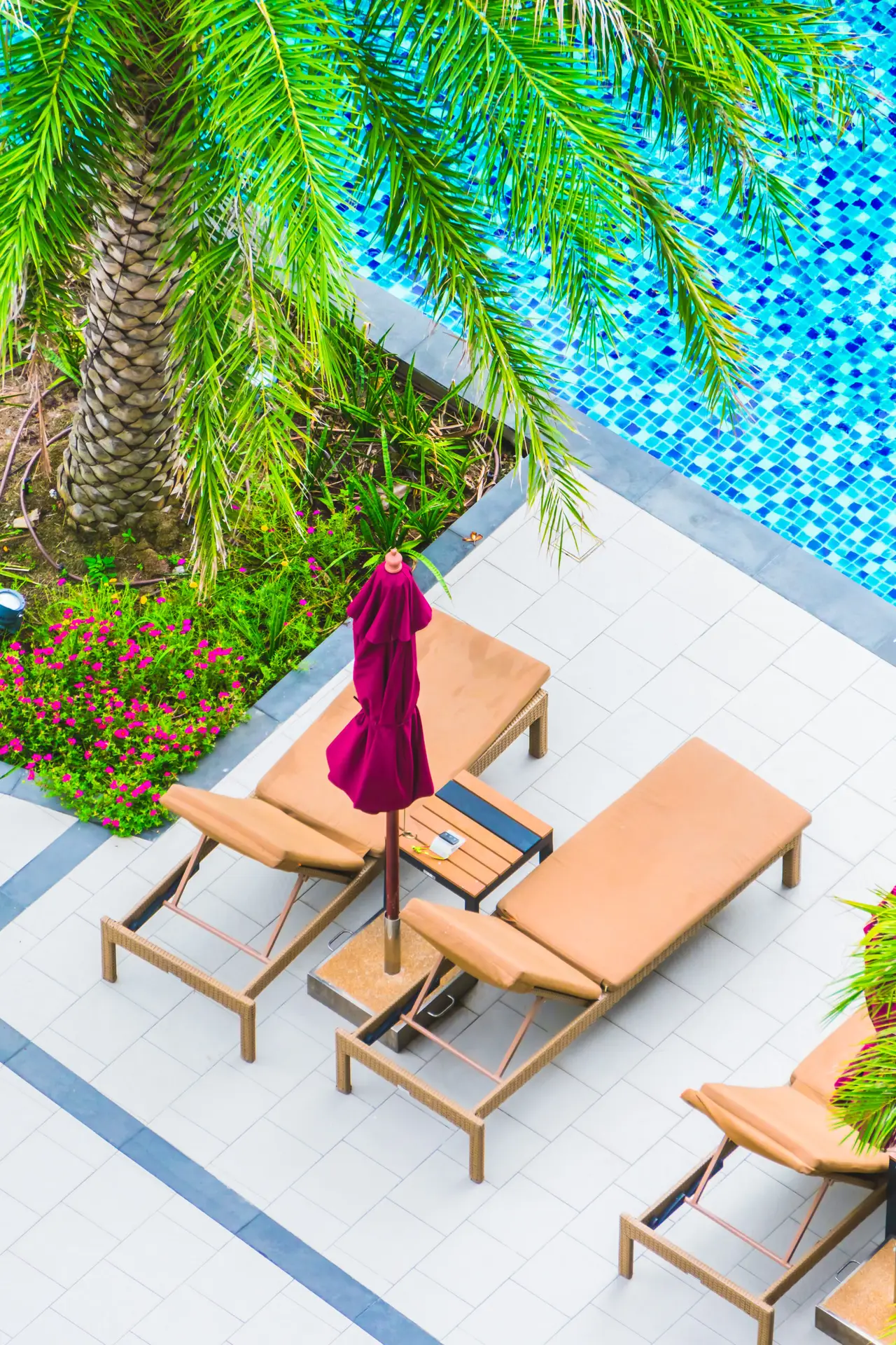 Hammocks Pool Seen From Scaled